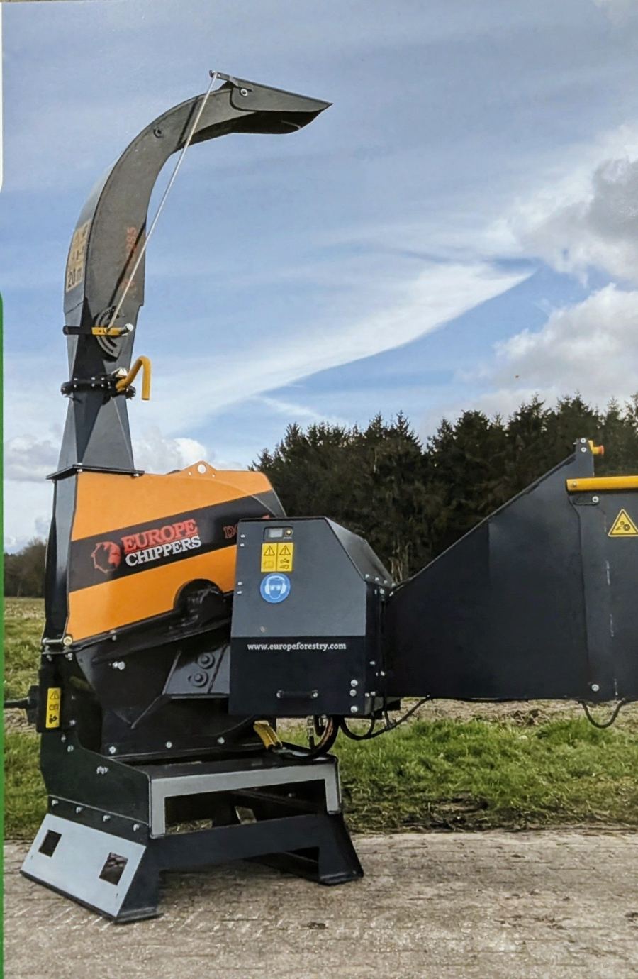 DC 285 disc chipper PTO